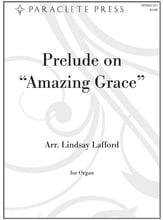 Prelude on Amazing Grace Organ sheet music cover